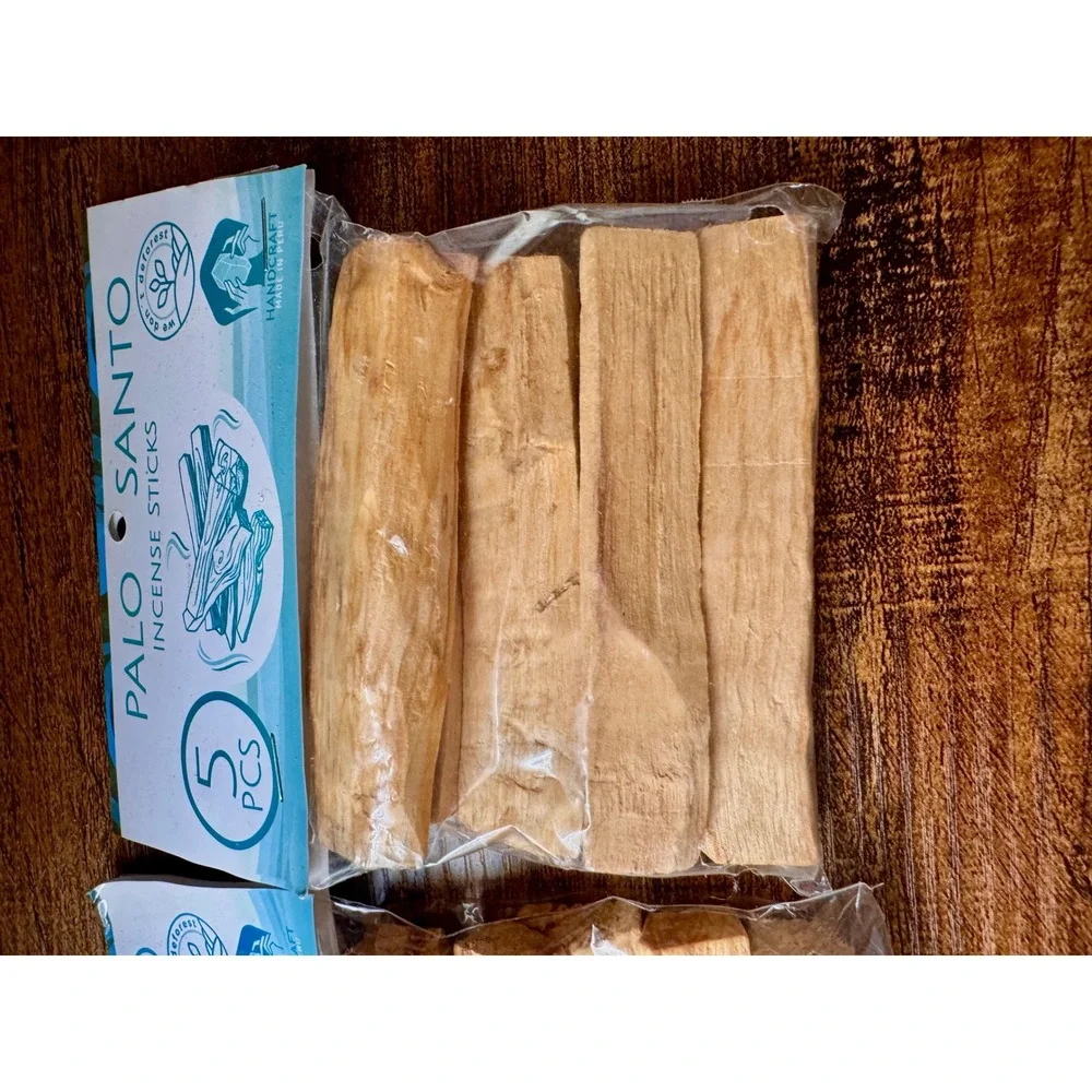 Palo Santo Incense Sticks Natural Smudge Wood Peruvian Mystic Scent 10 Pieces